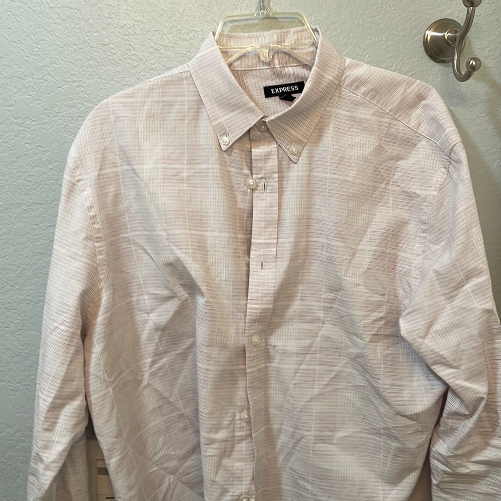Express Men’s Button Down Collar Dress Shirt